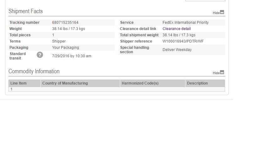vamsyb's tweet image. @FedExIndia @FedEx Please see the attached pictures #NeverFedex #Fedex #shipping 2/3
