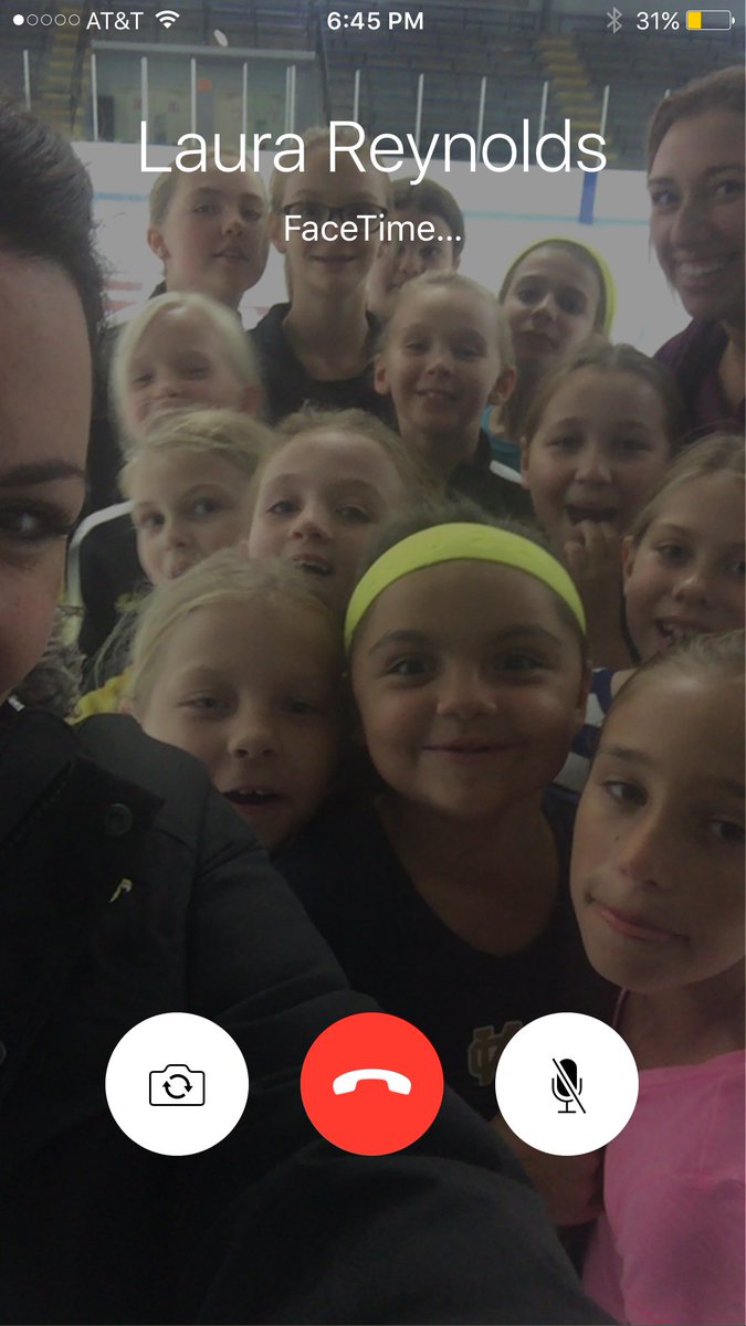 When one of your coaches has a baby today, you FaceTime her... Naturally.😜💛#weloveourradiancefamily #newestteammate