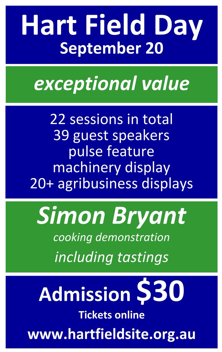 HartFieldDay's tweet image. HART FIELD DAY, September 20. hartfieldsite.org.au