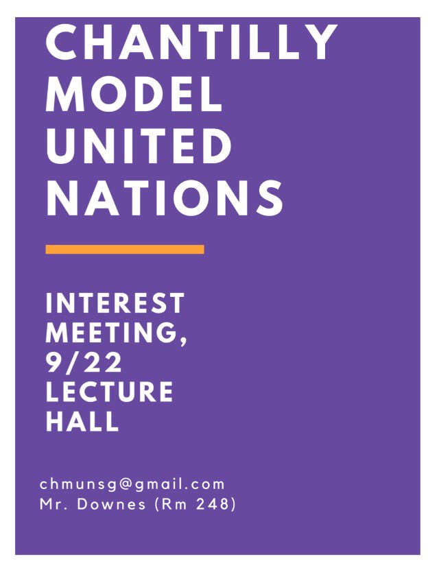 Chantilly Model UN tweet media