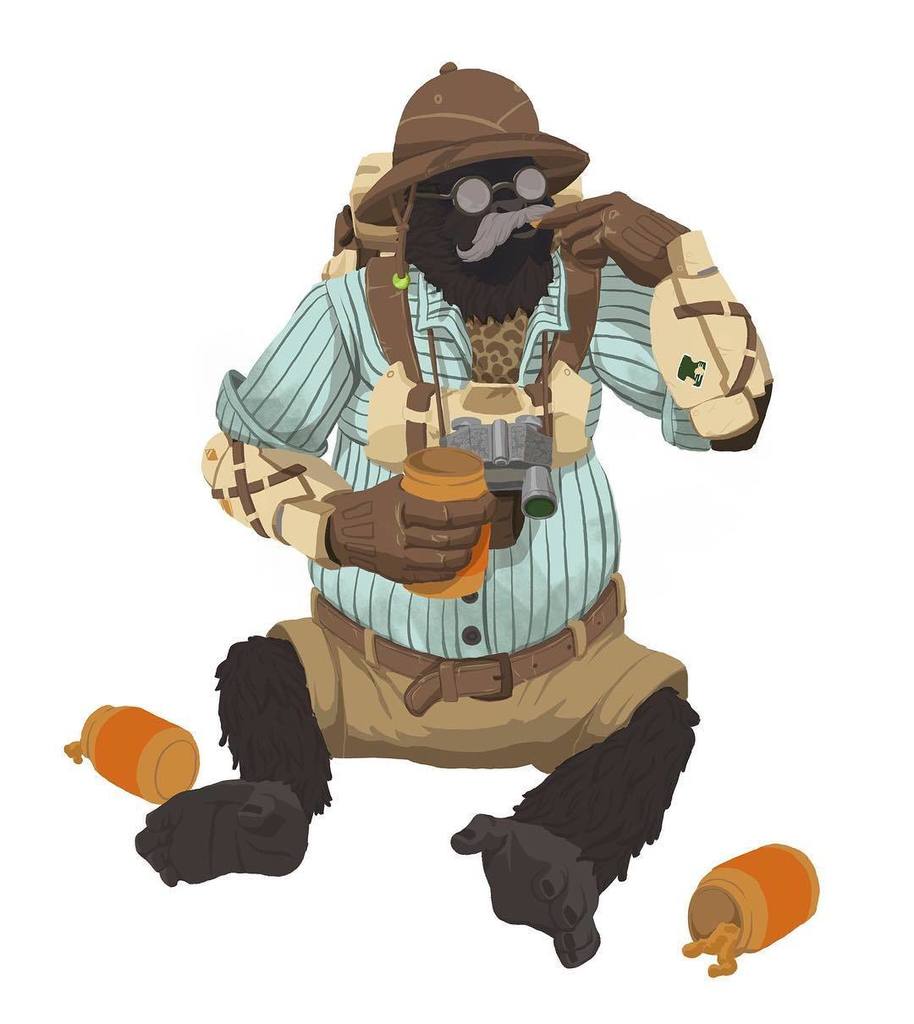 biddoodles's tweet photo. Finished up Winston last night for Project Overwatch. #overwatchsquad Detail and progress … https://t.co/LJxtiShua8 https://t.co/doQir7gMWt