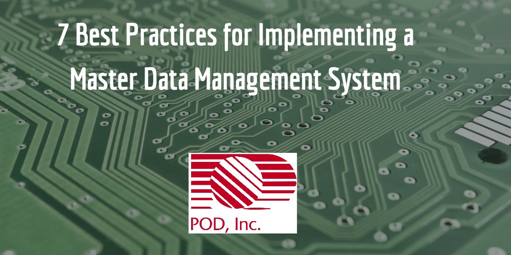 BrendanBeckham's tweet photo. 7 Best Practices for Implementing a Master Data Management System https://t.co/SeSRGGOXz3 #data #mdm https://t.co/pLMPYhYOJg