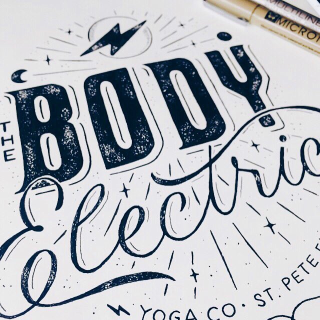 LeoGomezStudio's tweet photo. A closed up look at the details on this recent #handlettering commission. https://t.co/fnhgaJkn8U