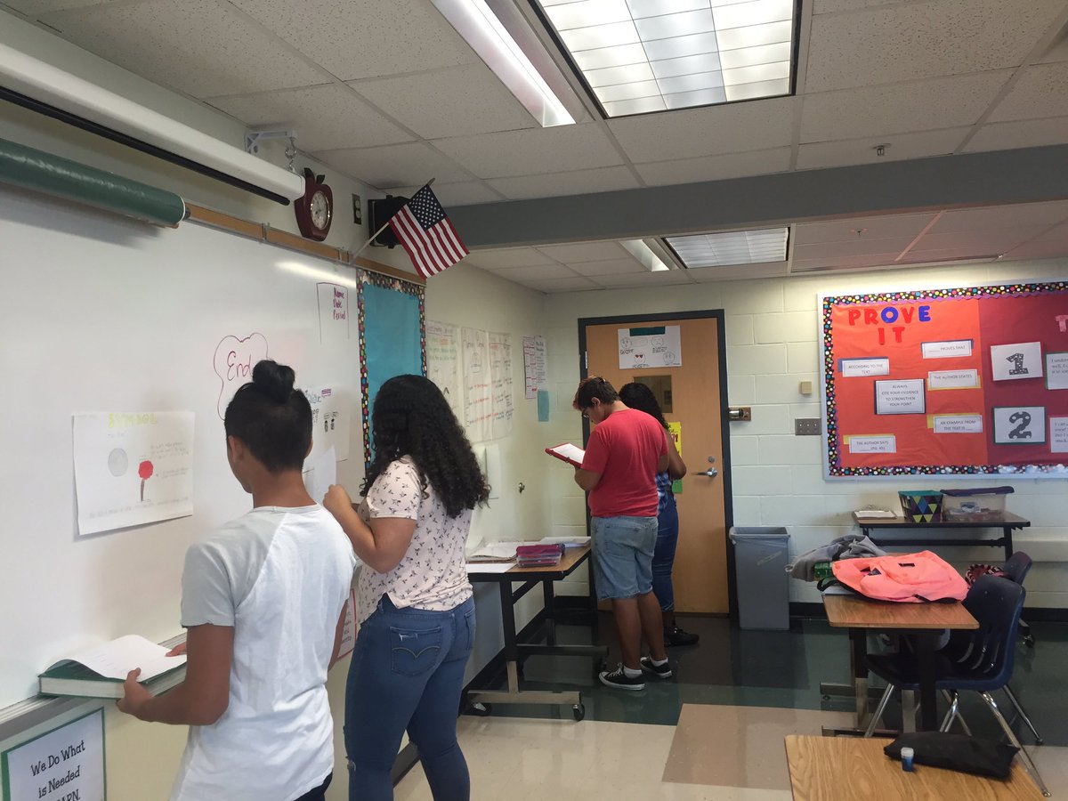 Who says Mondays can't be fun?! #nowisthetime #literaryterms #gallerywalk