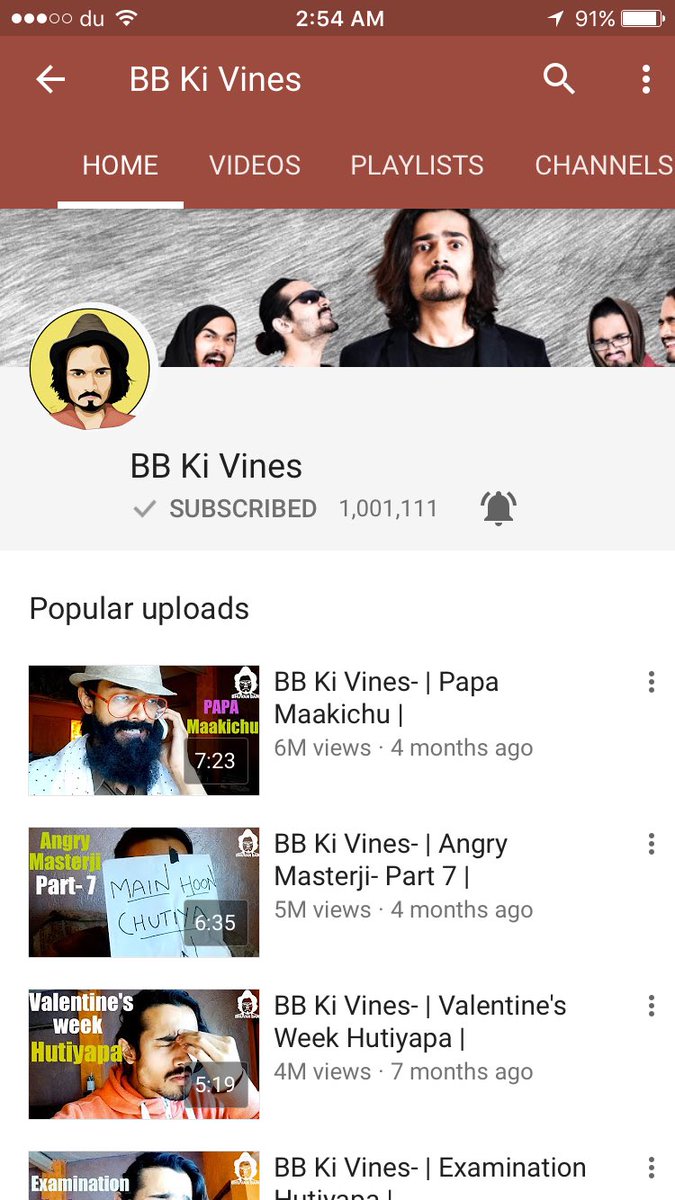 NarwaniHarsh's tweet photo. @Bhuvan_Bam
#Congrats bro going to #HongKong injoy bro #Celebrating 1 million subscribers 🙌🏻 #yipii #Hurra ✌🏻️ https://t.co/ZL16kfFKeM