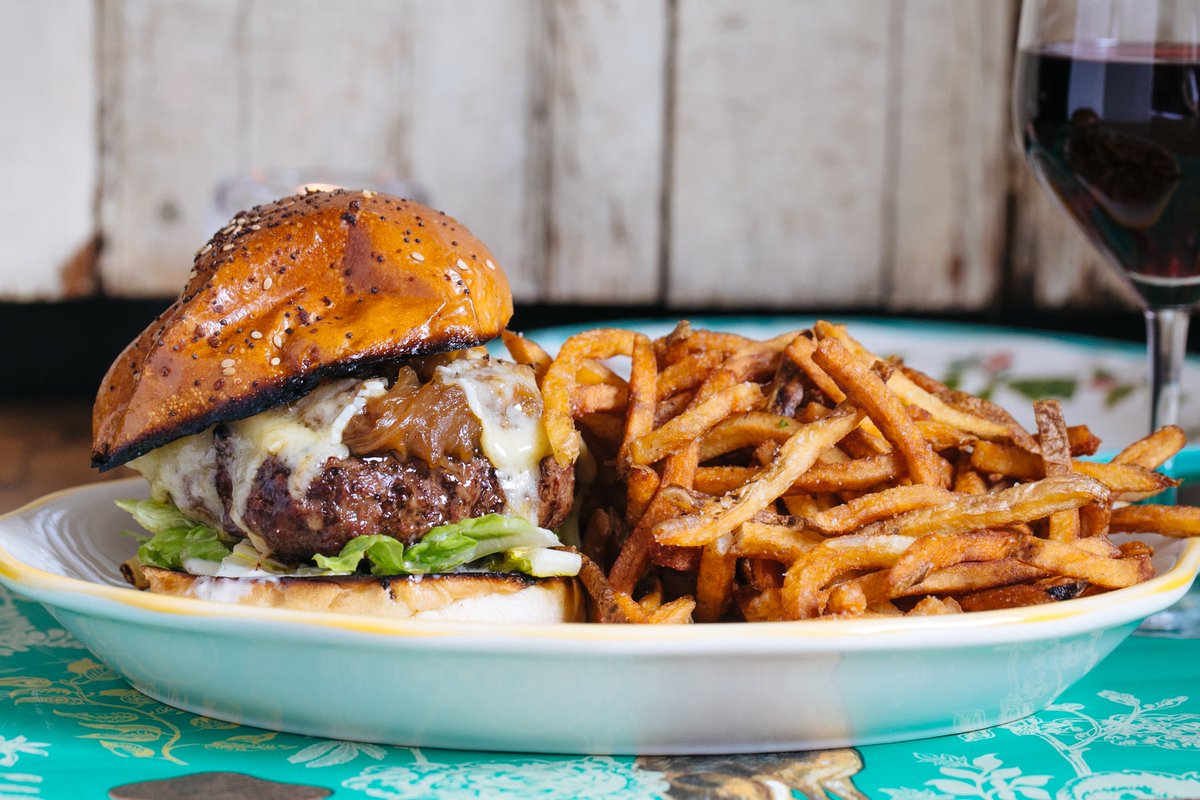 coeurphilly's tweet photo. Every TUESDAY at Coeur from 5-10pm this picturesque burger is half price! TOMORROW and every Tuesday this fall! https://t.co/vj9d6VgY2g