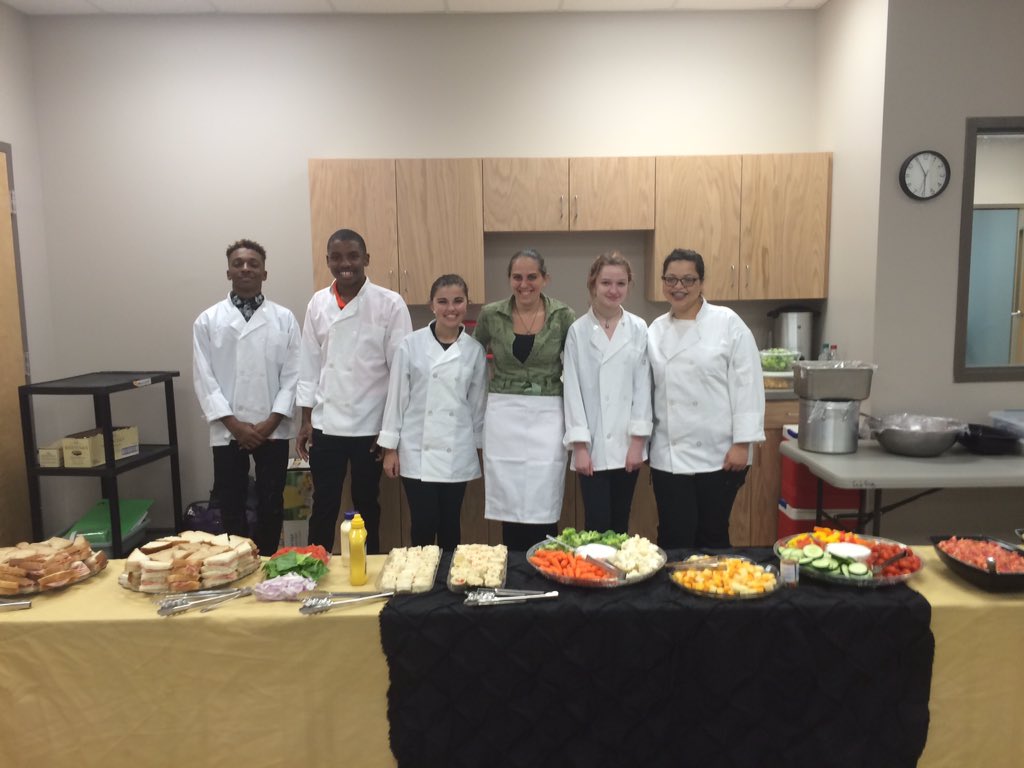 causey_chris's tweet photo. Thanks to @RobCoSchools Springfield High Culinary Arts class for an awesome spread for our board mtg! #WeAreRCSTN https://t.co/RKwPzcw5MD