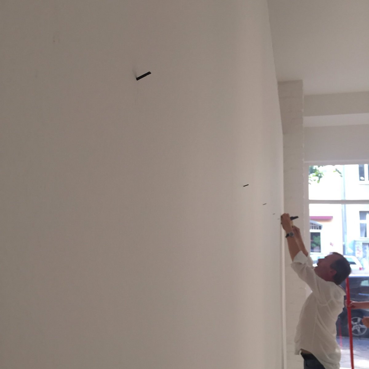 PaulineBazignan's tweet photo. Hanging! Very soon in #cavuspace Berlin: Vulcano, my first solo show in Germany! Opening Sept14. https://t.co/cX1onkpSvo
