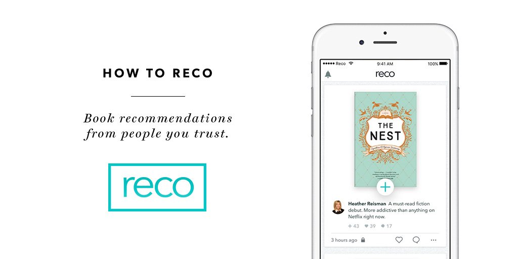 Download our Reco app and share your favourite books with any of your friends, anywhere! indig.ca/PecN3044XMK