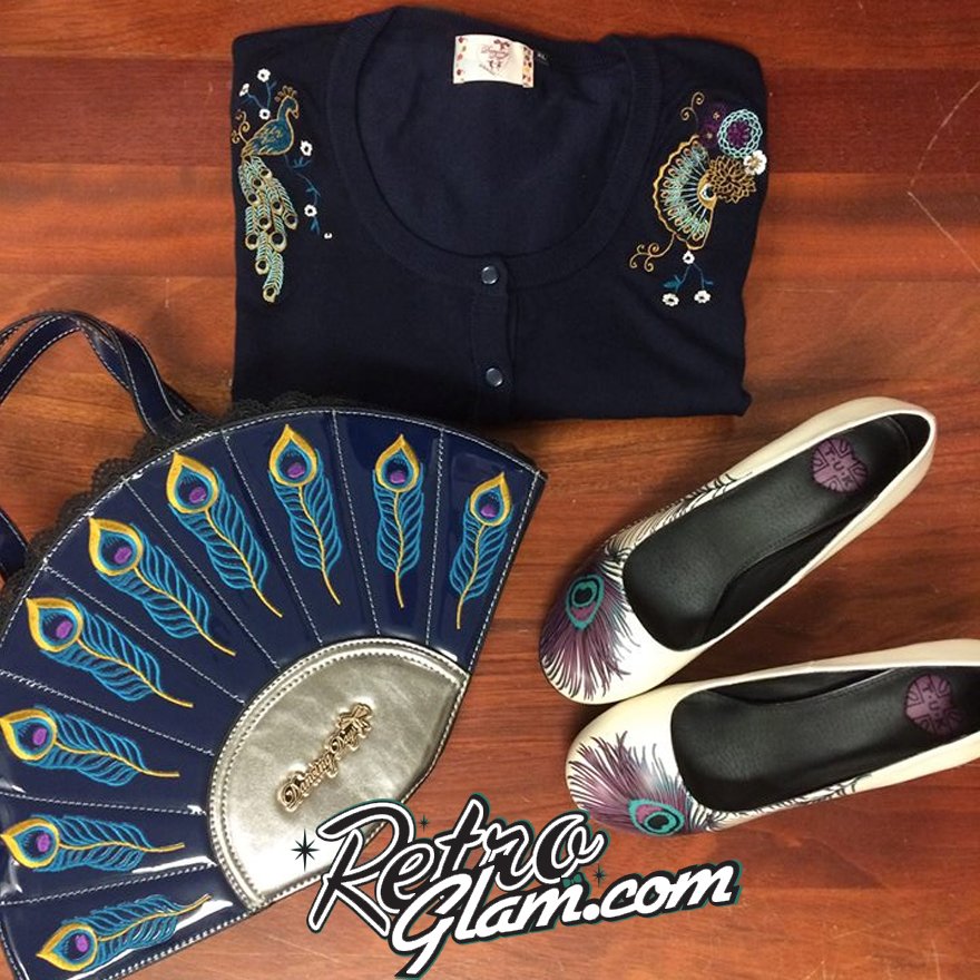 RowenaEdmonton's tweet photo. Look pretty as a peacock! Lovely new plumage items in the shop and online here --> https://t.co/zS9romrpvx https://t.co/tp7hn04BiO