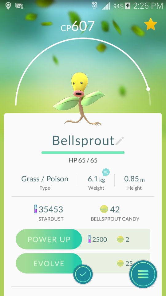 ted01011975's tweet photo. My Lil catch of the day. #PokemonGO #POKEMONGONJ what did you get @PokeGoNj ??? https://t.co/HWHlLjOX4D