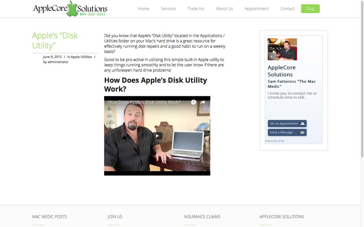 TynkerMedia's tweet photo. AppleCore Solutions website revamp with a modern touch. |  | Want one like it? Contact us today. https://t.co/GF0VaPsXLt