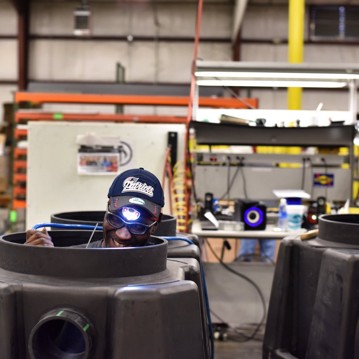 SchierProducts's tweet image. In it to win it #Schier #greaseinterceptor #americanmade #manufacturing #lifetimeguaranteed