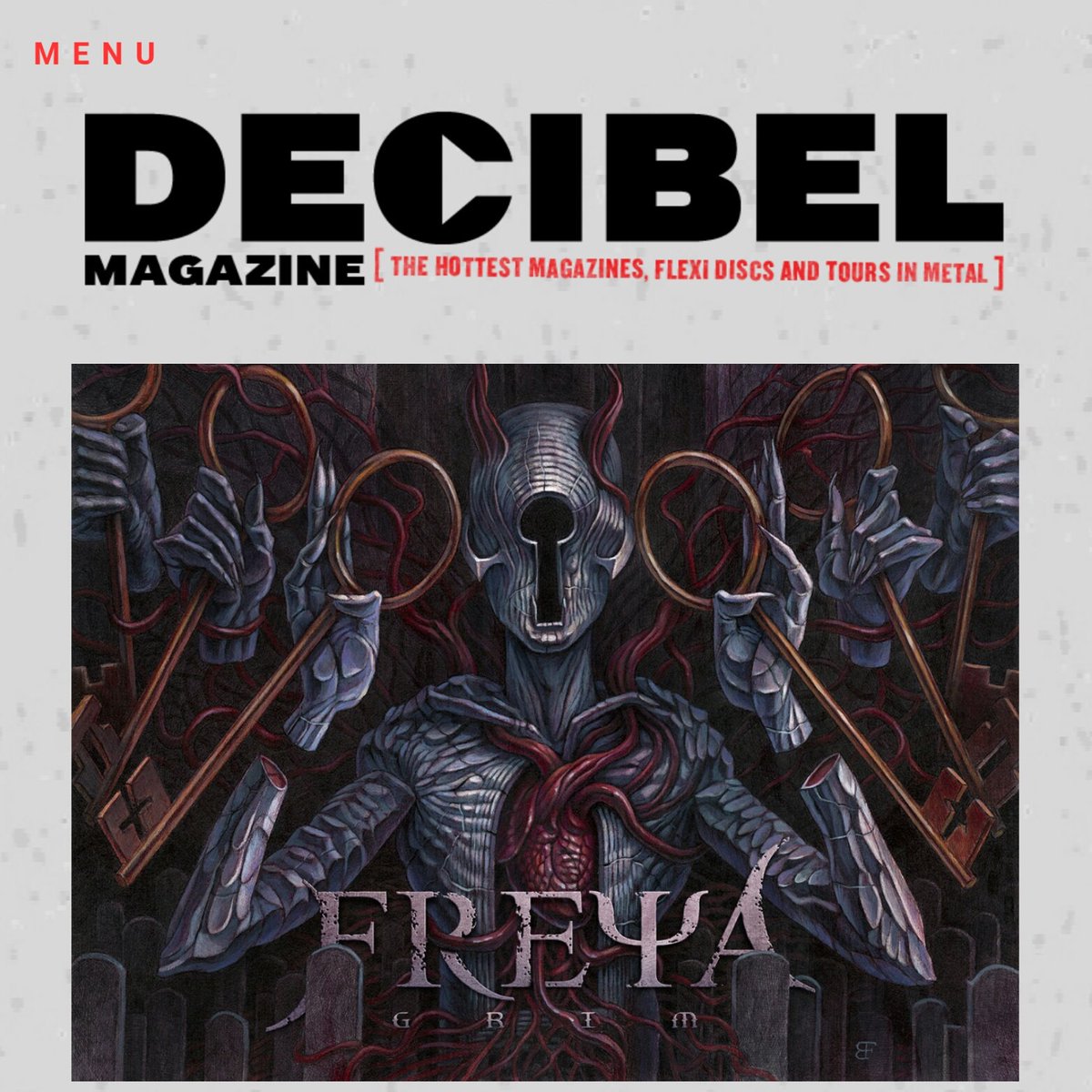 Head over to <a href="/dbmagazine/">Decibel Magazine</a> to hear a new <a href="/FreyaBand/">Freya</a> track #musicmonday #mondaymotivation <a href="/earthcrisis/">Bernie Cabrera</a> <a href="/Megadeth/">Megadeth</a>