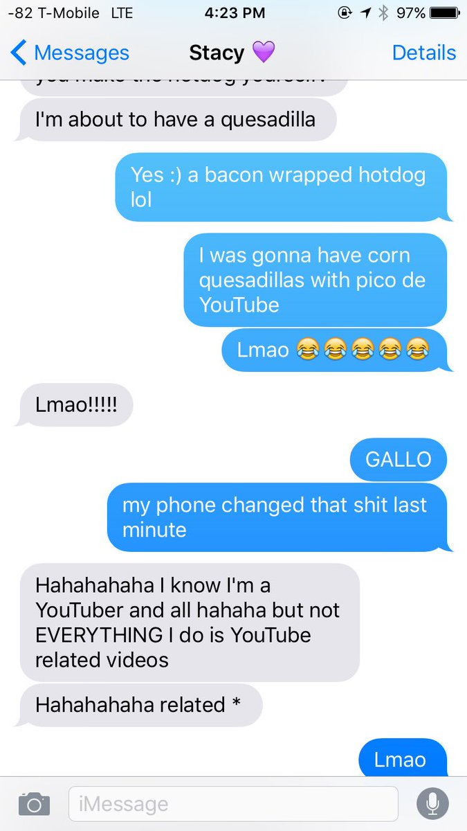 JessikaLovesU's tweet photo. So my phone has issues and autocorrected my messages twice all WRONG #BadAutocorrect #lmao @Stacy_Solis #autocorrect https://t.co/OwXZb6PiPw