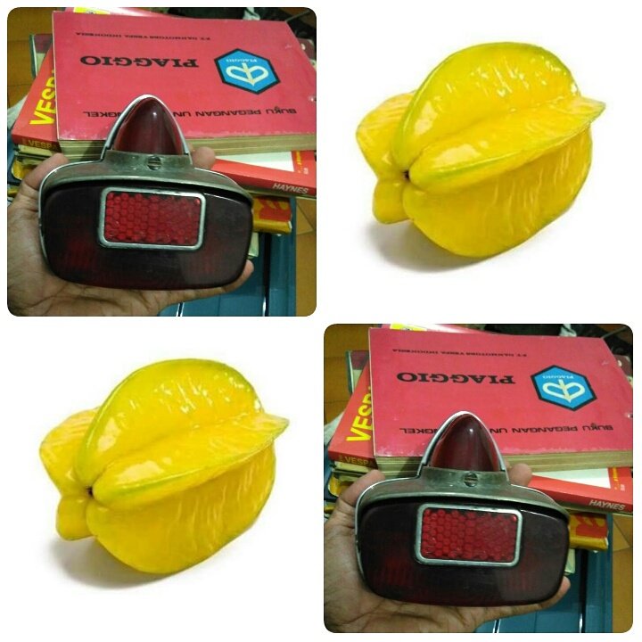 myvespalab's tweet photo. Karena bentuknya, lampu belakang Vespa era 60'an ini sering disebut dg model lampu belimbing. https://t.co/DQ3sFrgLUK