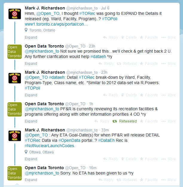 mjrichardson_to's tweet photo. @DumasRaphael: Last-Week's #OpenData release by @TorontoPFR took years of "prodding". We started in 2012. #opengovto https://t.co/Kv2enFj2Sb