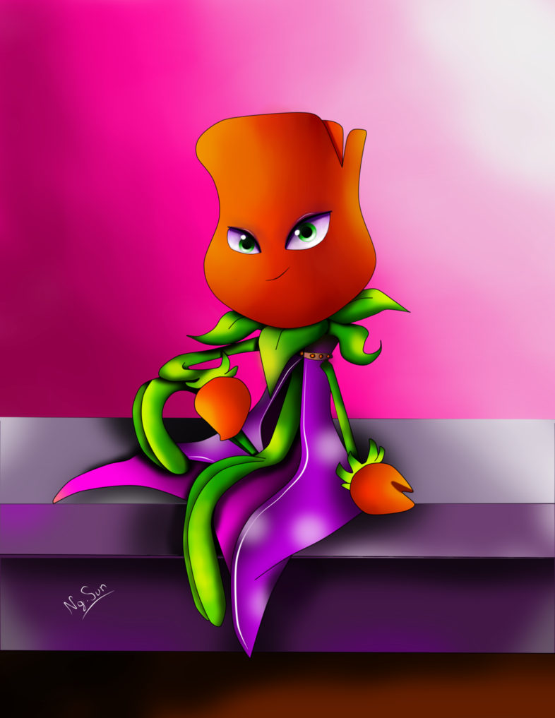 Plants Vs Zombie Rose X Citron My XXX Hot Girl