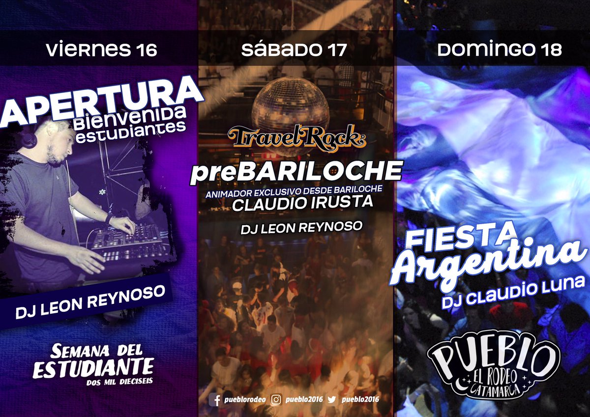Rodeo2016's tweet photo. Las noches se vienen tre-men-das!!! https://t.co/L8NsI1gD1M