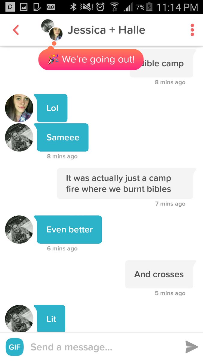 matty_mcisaac's tweet photo. When you let me and Jamie in a Tinder group https://t.co/2btTOFtGAs