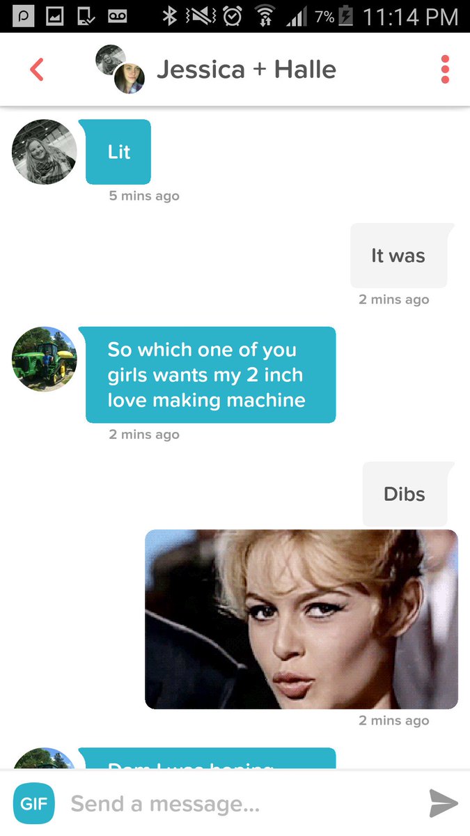 matty_mcisaac's tweet photo. When you let me and Jamie in a Tinder group https://t.co/2btTOFtGAs