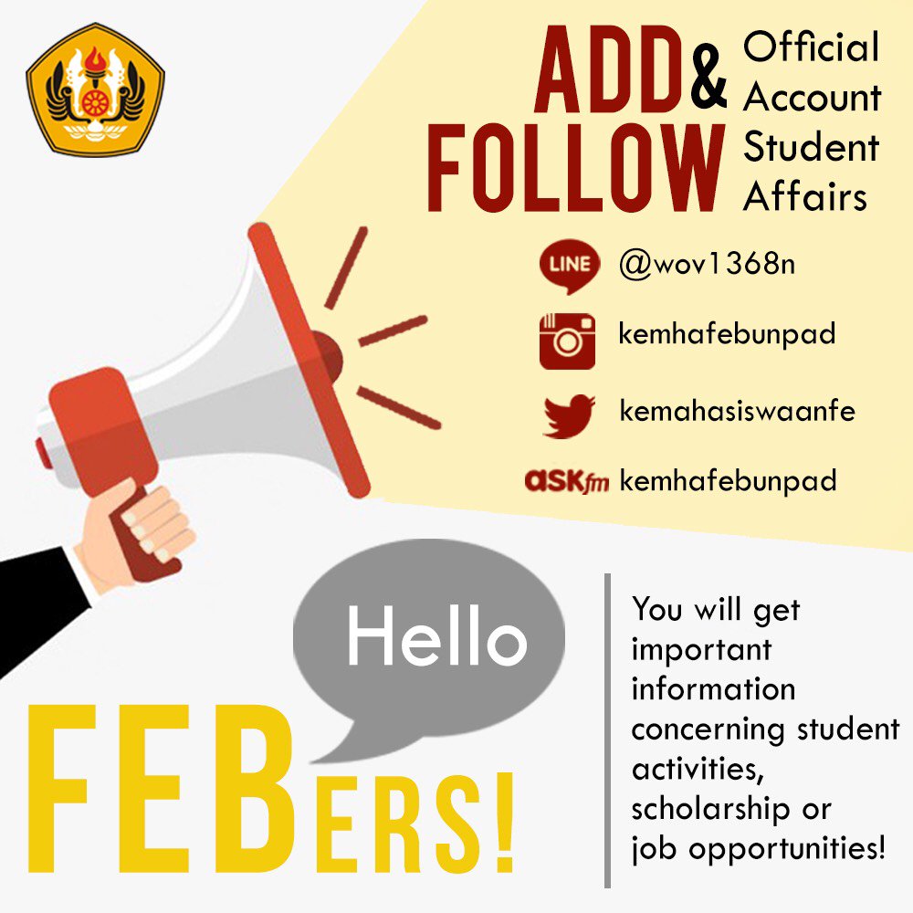 BEM DIPLOMA FE UNPAD (@bemdiplomafeb) on Twitter photo 