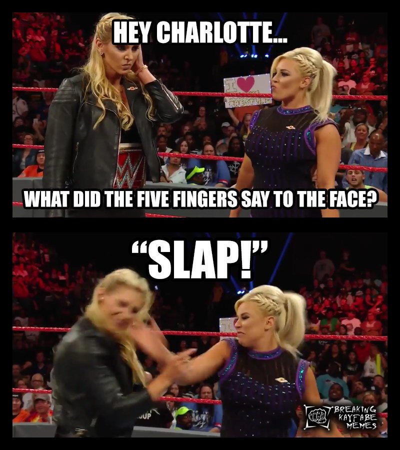 PhoenixPhirePro's tweet photo. "I'm Dana Brooke, Bitch!" #WWE #RAW #SDLive #NXT #DanaBrooke #Charlotte #CharlieMurphy #RickJames #WrestlingMemes https://t.co/hfHocGVWSU