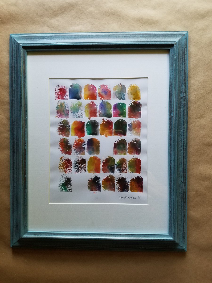 jerrydreesen's tweet photo. "Two Pieces Missing" Watercolor on Paper
#watercolor #spongetool https://t.co/Y2mrSkbQgR