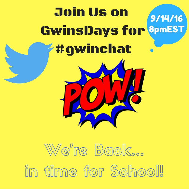 iamvlewis's tweet photo. Guess who's back?? It's #gwinchat and we'll be talking #B2S2016 this Wednesday at 8pm EST! Come chat with us! https://t.co/Rdn7GqaNeI