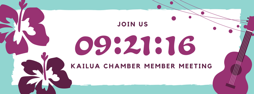 Join us for our Sept. <a href="/KailuaChamber/">Kailua Chamber</a> meeting.
facebook.com/events/1110035…