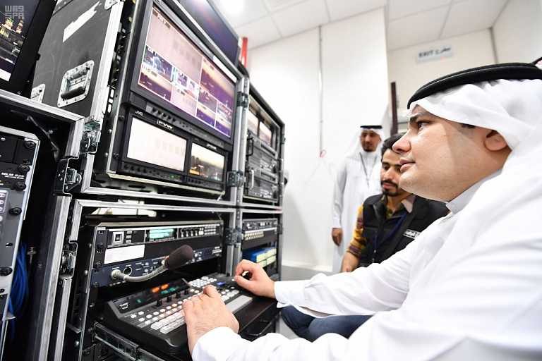 spagov's tweet photo. جانب من تفقد معالي #وزير_الثقافة_والإعلام لمقر الوزارة في #منى .

https://t.co/NC5u4rUc15

#واس https://t.co/rPvcLQkZNo