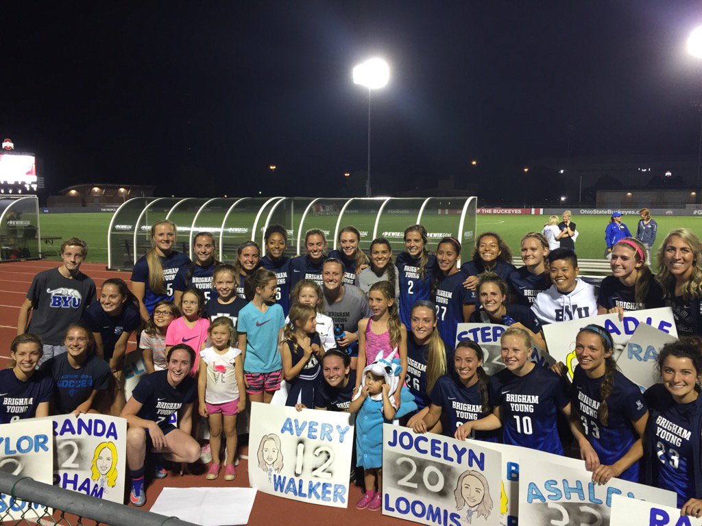 byusoccer's tweet photo. And the FANS in Ohio!!! https://t.co/uEVmX5LbR3