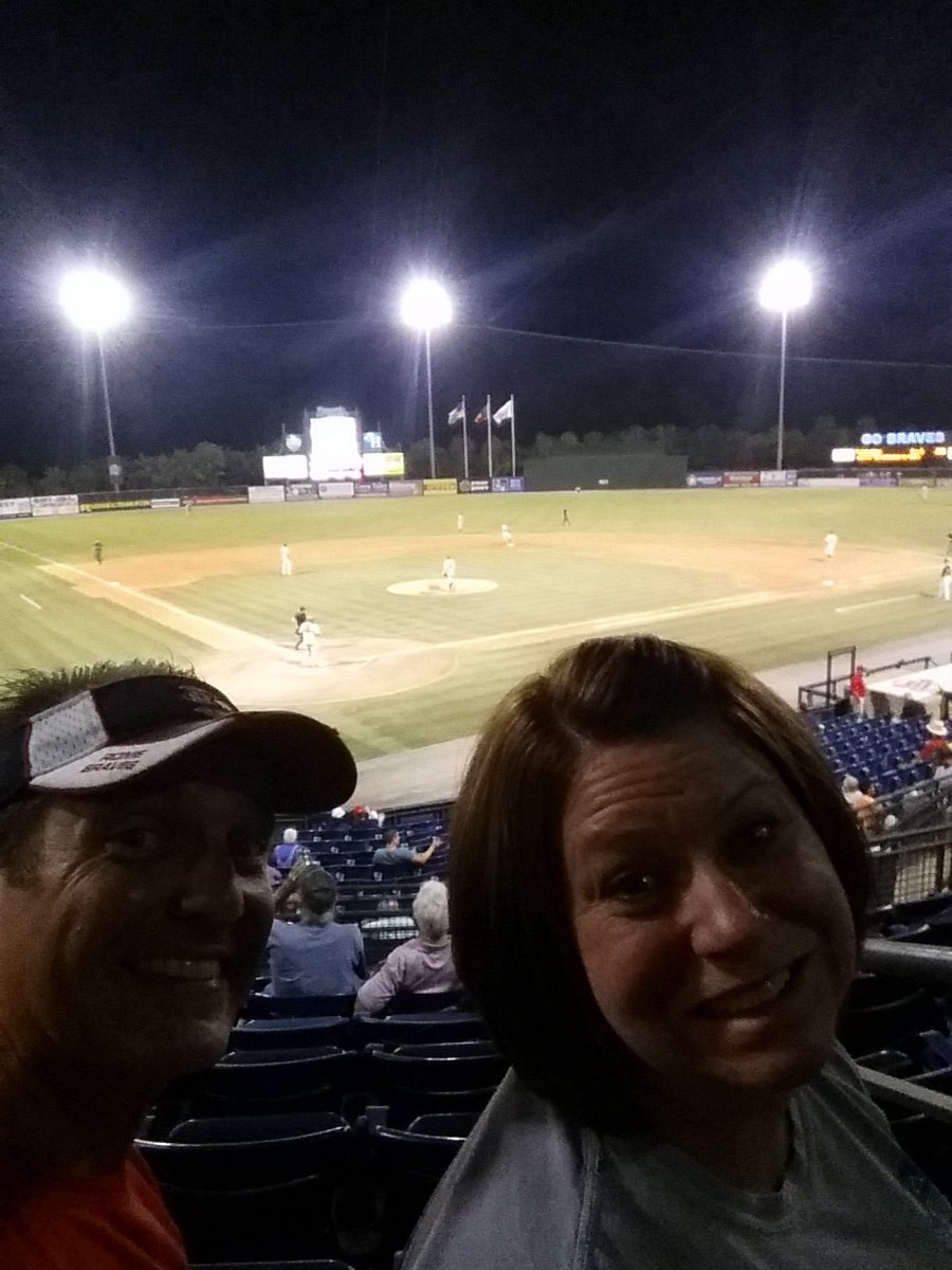I made a rare appearance with my better half at the game tonight. Miss being here but UPS keeps me busy these days.