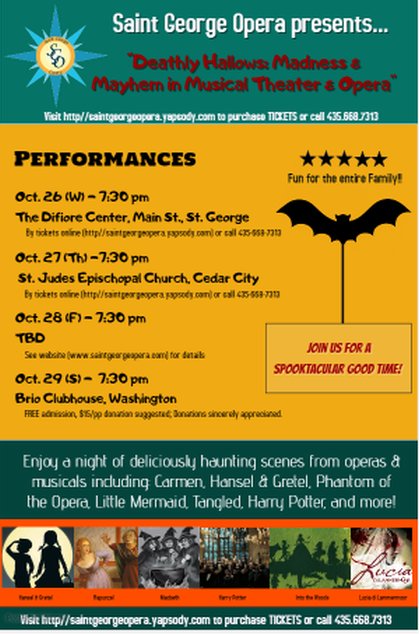 StGeorgeOpera's tweet image. Get ready for the Halloween season with a spooktacular event!