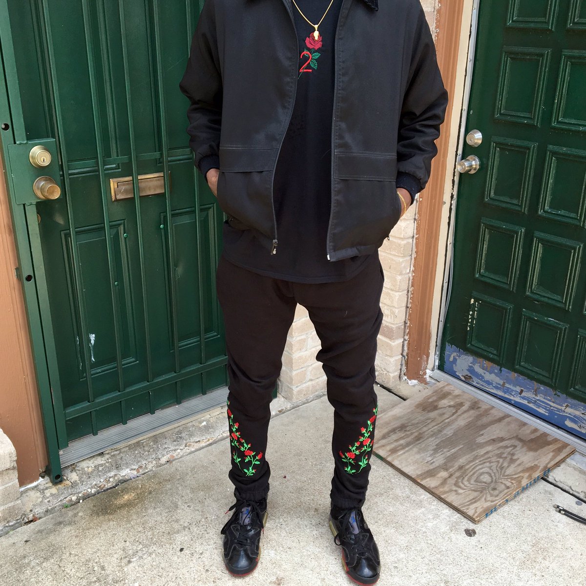 KareemKourouma's tweet photo. made some cool pants the other day https://t.co/nxObAysA6D
