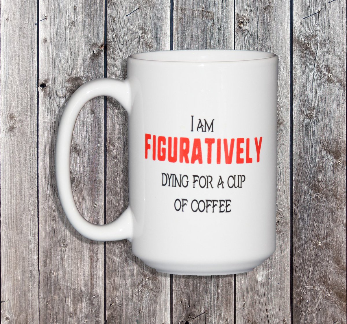 glassandsass's tweet photo. I am #FIGURATIVELY dying for a cup of coffee.  https://t.co/zsRbXOdWLD #craftshout #handmade #grammarpolice #nerd https://t.co/Ns1iIJSYZK