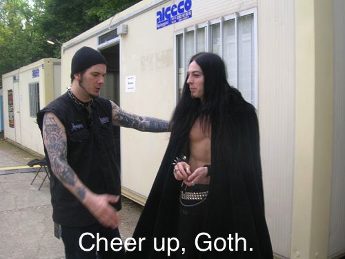 my friends trying to console me