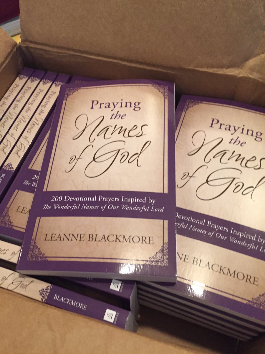 blackmoreauthor's tweet photo. Receiving your author copies is like Christmas and birthday rolled into one! 📚☺️👍🏻 #prayingthenamesofGod https://t.co/75fAv9bWf8