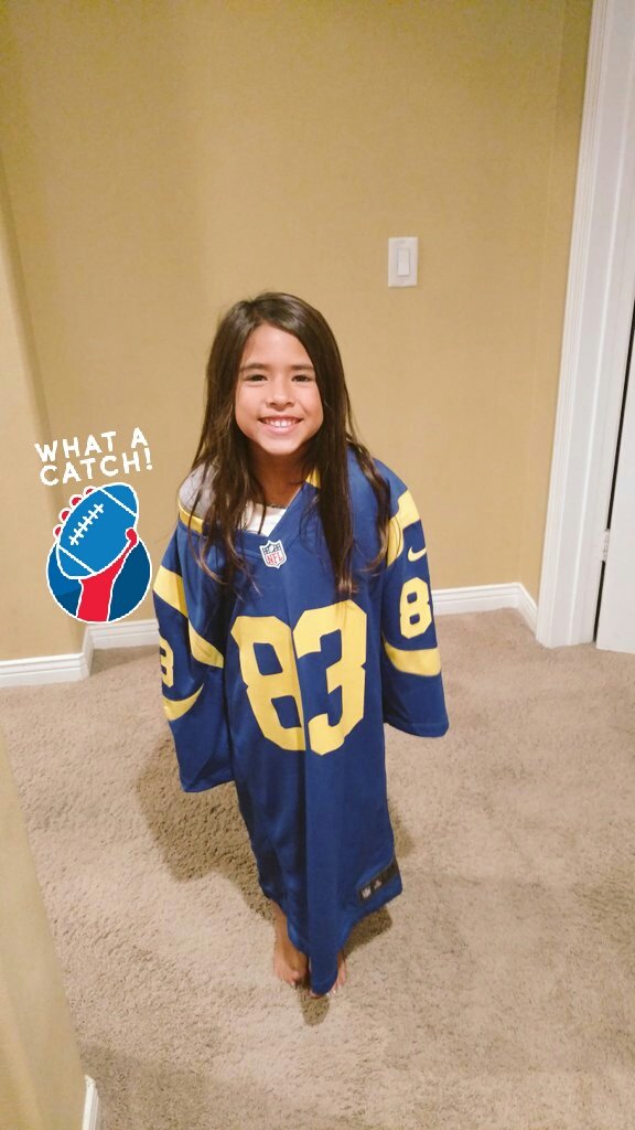 girls rams jersey