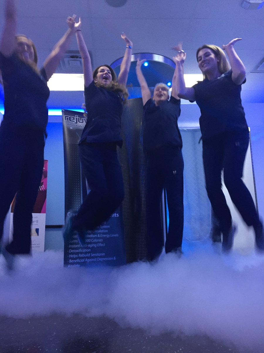 Rejuvenice's tweet photo. Thanks for all the support at our post&amp;play party and opening! Hope to see everyone soon at our new location! #cryo https://t.co/dTfhzC9qCx