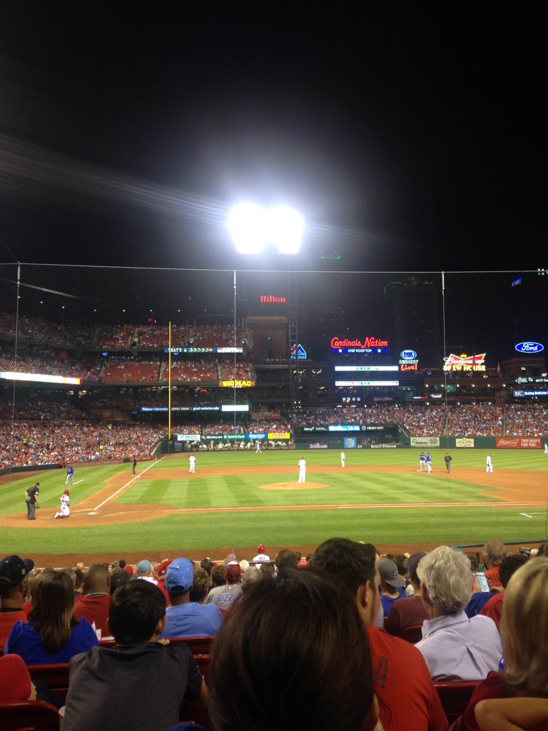 GrudeAlysa's tweet photo. Taking a break from #KSHFRural for a Cubs and Brewers game #gocubs https://t.co/lygMA1fDyK