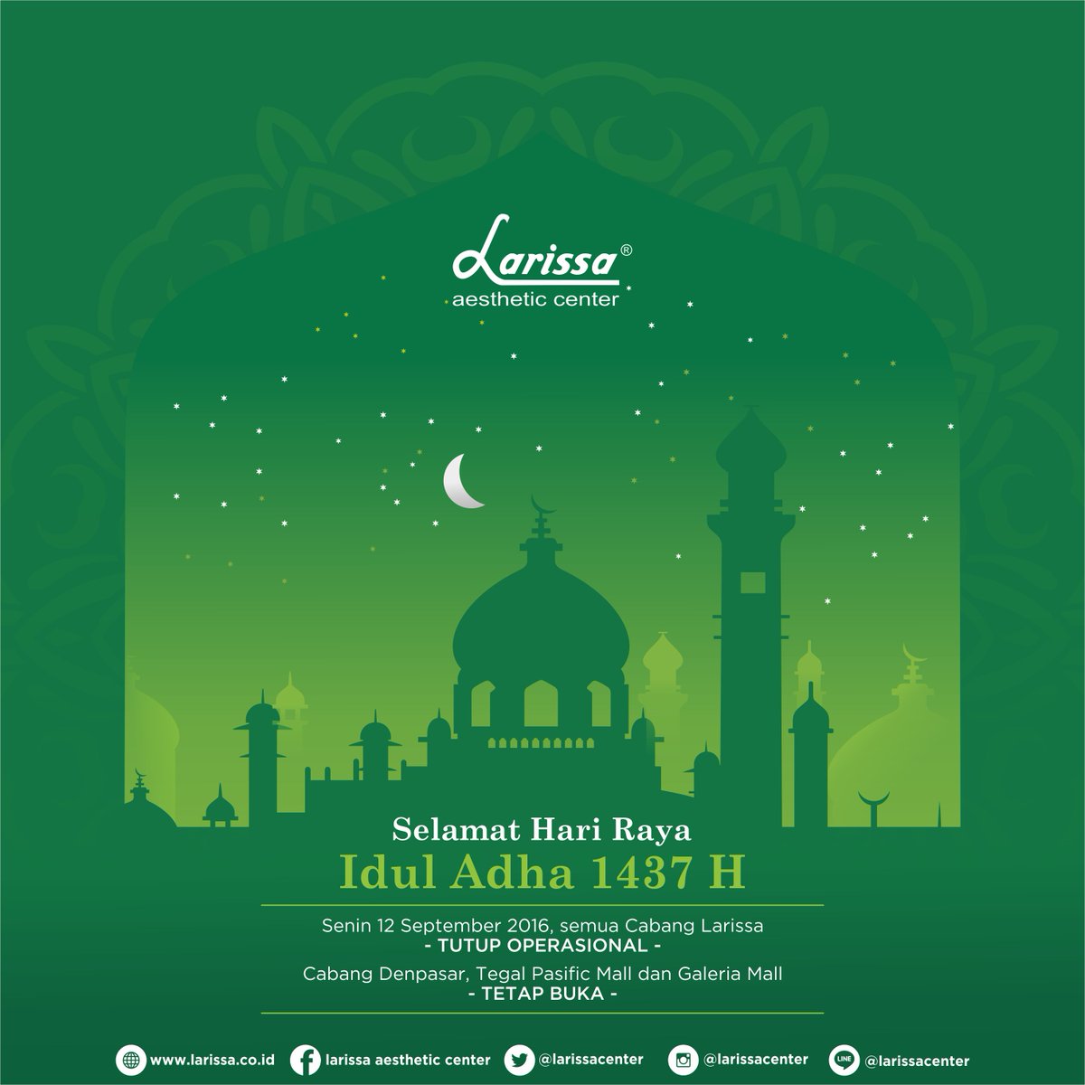 Selamat Hari Raya Idul Adha 1437 H