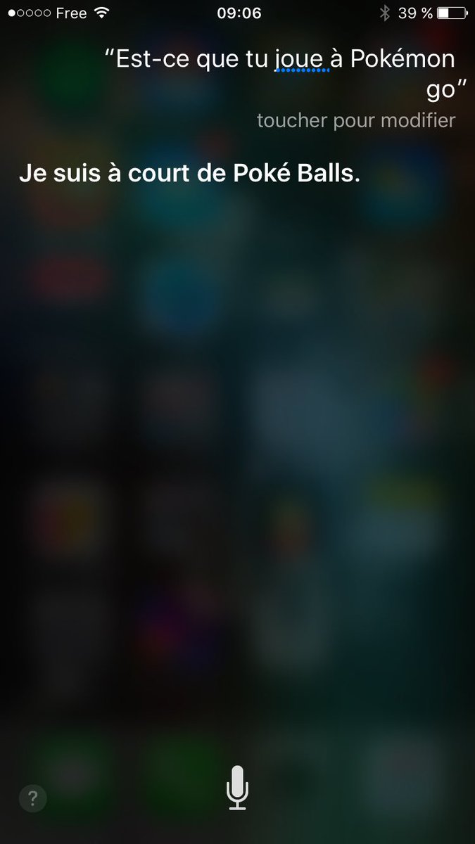 seb_roulette's tweet photo. @Apple je crois qu'il faut aider #Siri elle galère à #PokemonGO @PkmnGoNormandie @PokeGoRouen https://t.co/GrrkPyJfAw