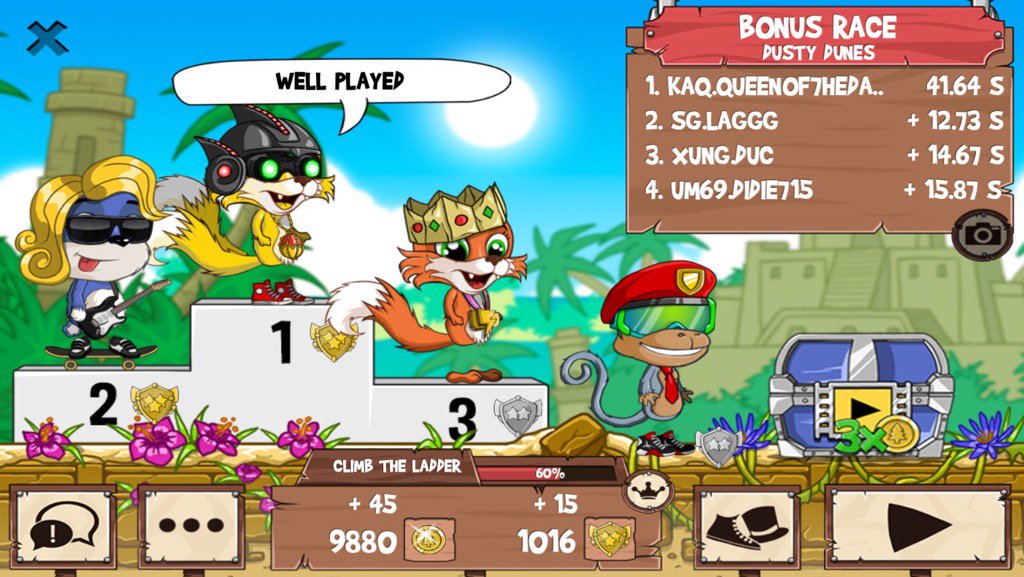 Fuji123x's tweet image. Having a blast @ #funrun2 #LAGGG #duc #didie715