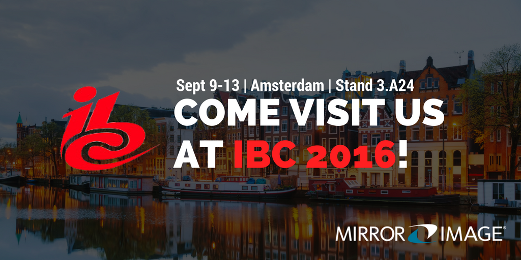 MirrorImageDDN's tweet photo. Last day of #IBC2016! Have you stopped by Stand 3.A24 yet to win an Apple TV or play golf on our putting green? 😄 https://t.co/VqTSKZnwSN