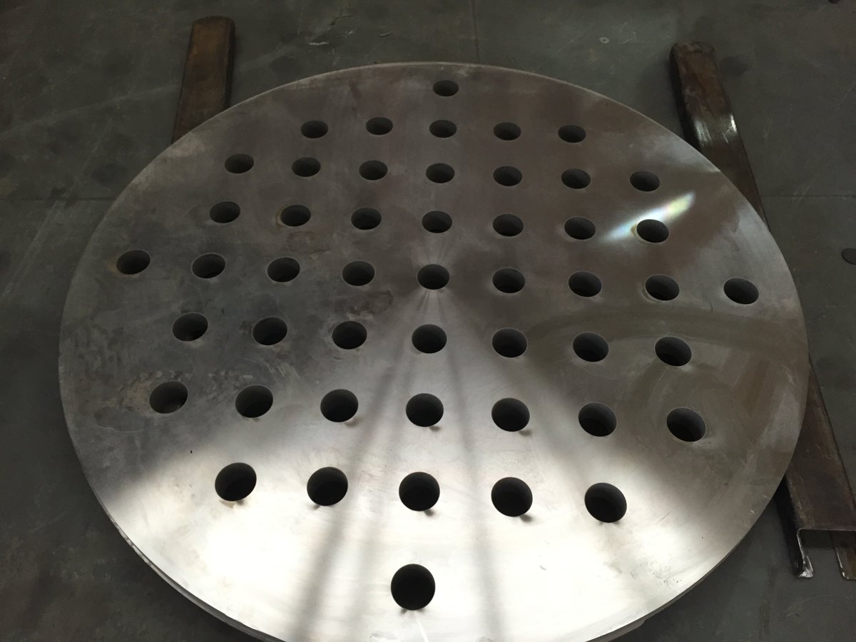 90mm thick 316L Stainless Plate. The Urgent PO came to us yesterday mid-afternoon, job complete this morning.