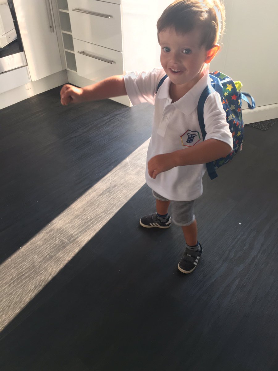 JoAtkinson17's tweet image. Crazy boys first day at school...😢💙...#2small