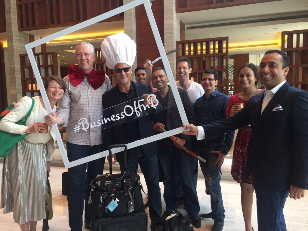 ygivel's tweet photo. The fun has started in Chandigarh #BusinessOfFnB https://t.co/61b5RcsgGk