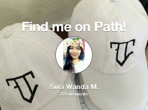 SuchiWandaa's tweet photo. Find me on #Path now! Go to https://t.co/fNjeMhXJUh https://t.co/k7LbqloTCW