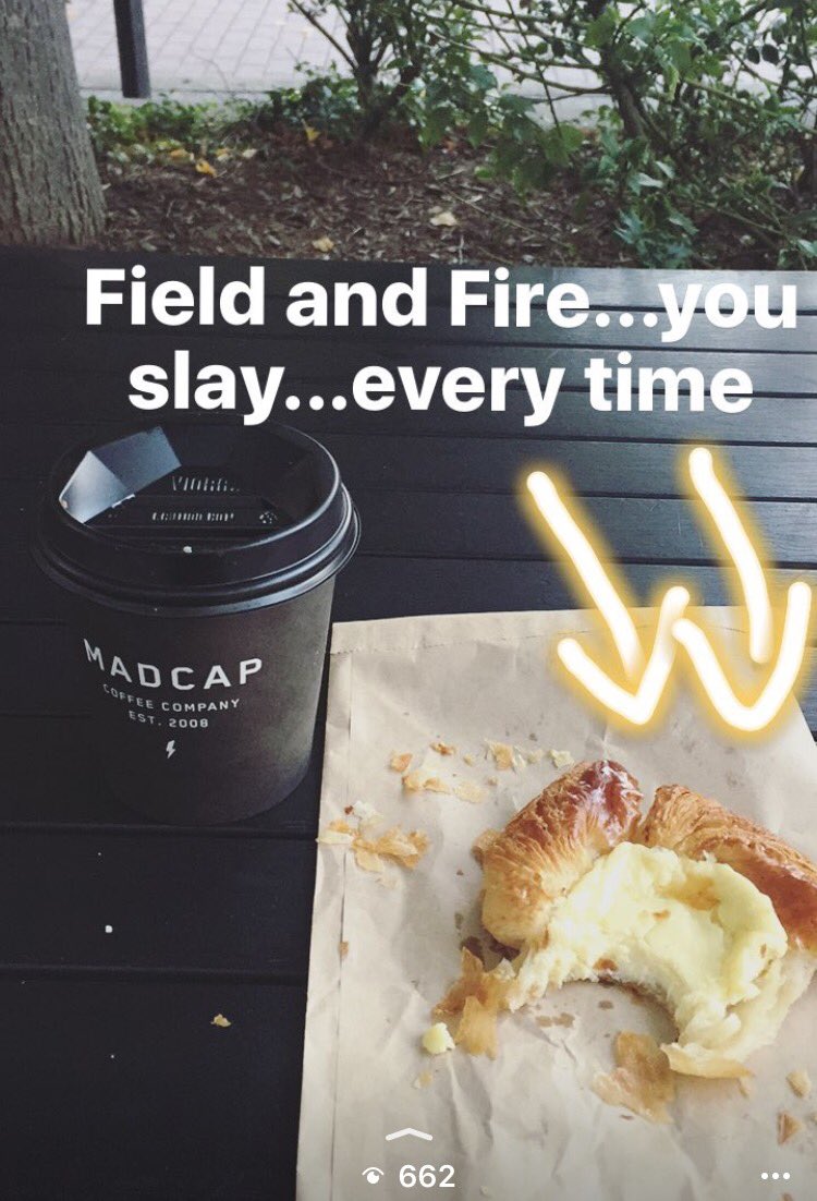 GRDaily's tweet image. @madcapcoffee and @fieldandfiregr ...Thank you for starting my Monday on the right foot☕️😄